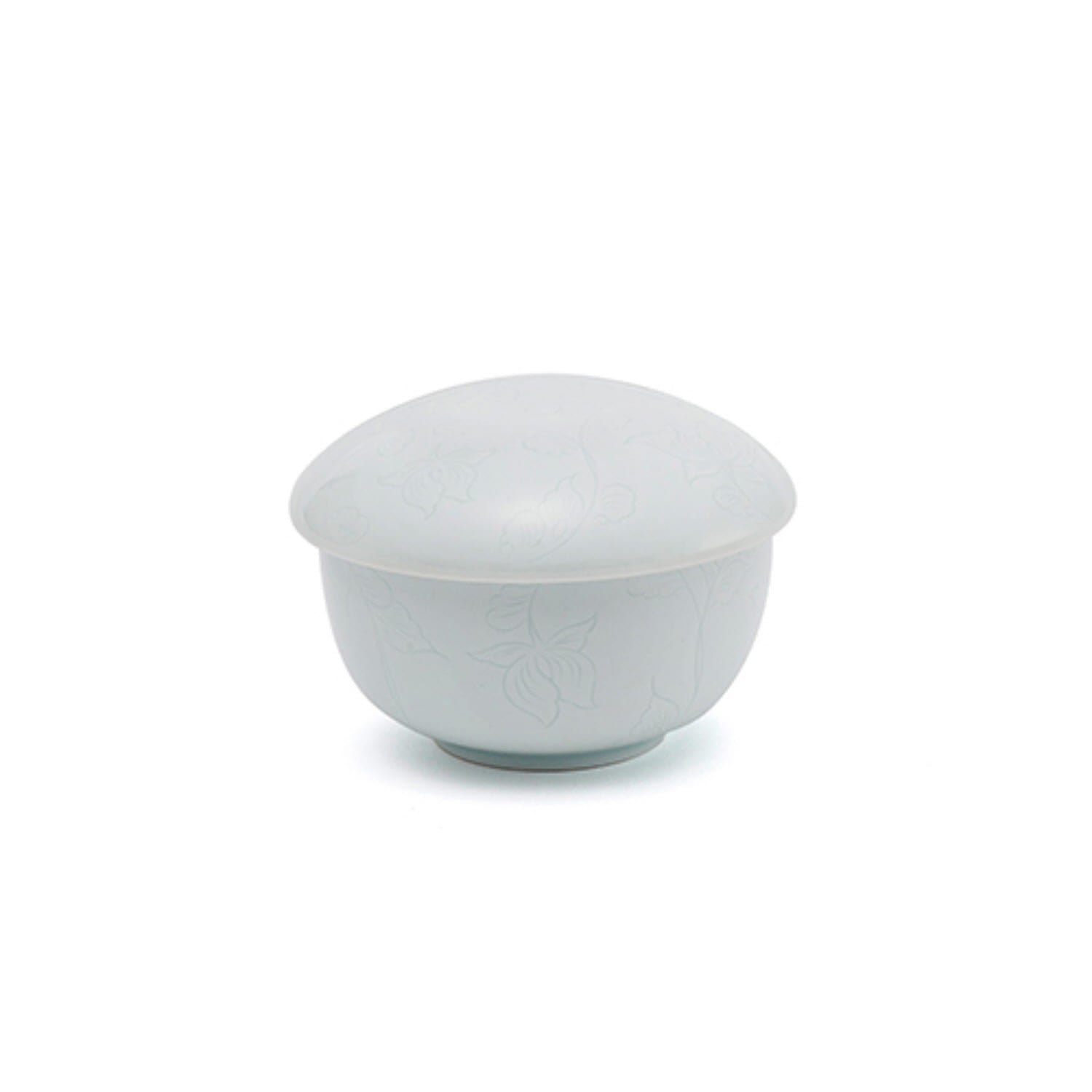 Kwangjuyo Baekja White Porcelain Bowl — Peony