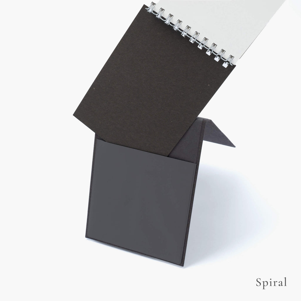 Kakimori Mini note cover - Naoko Hashimoto/Paperline - Black