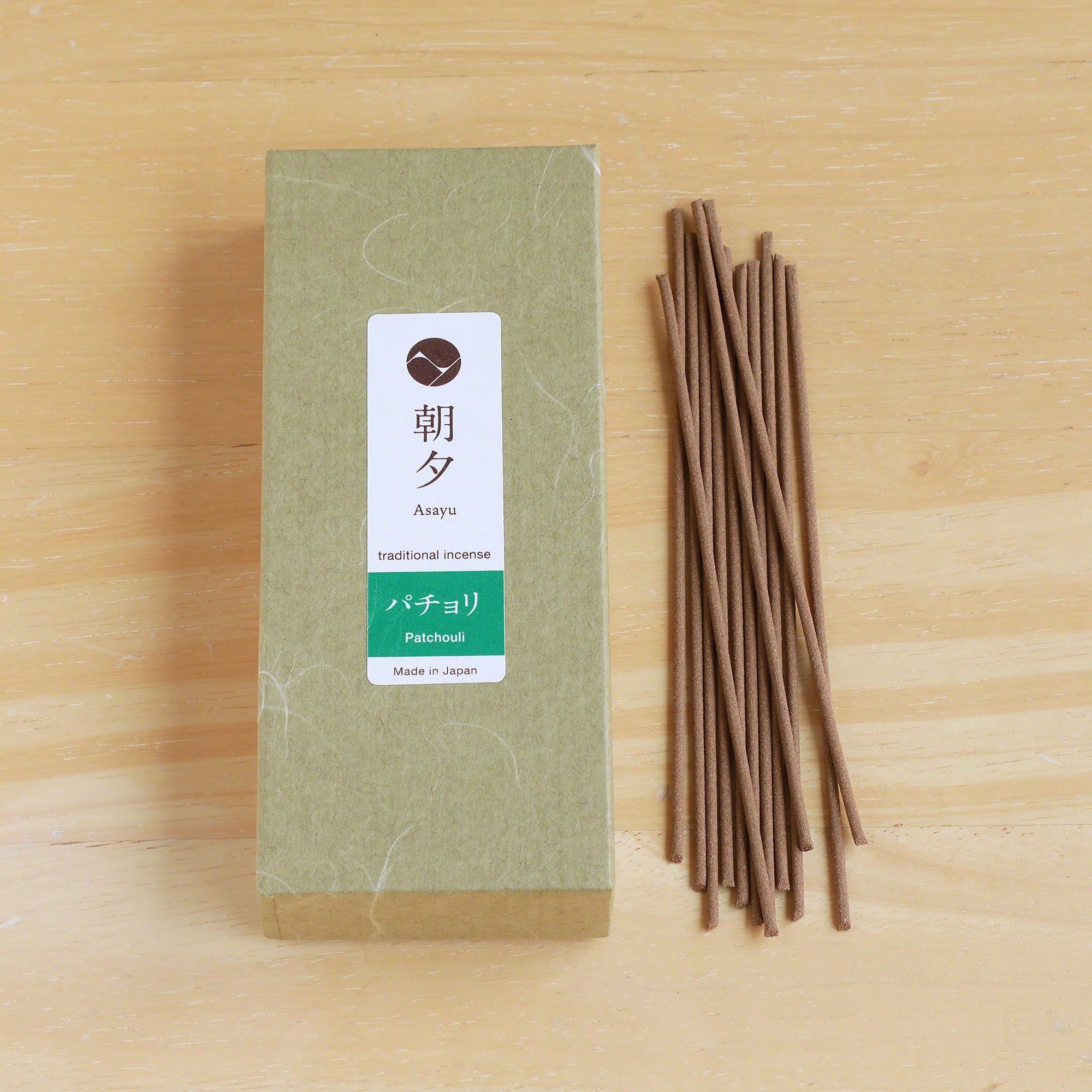 Asayu Japan Patchouli Traditional Incense Sticks 40g
