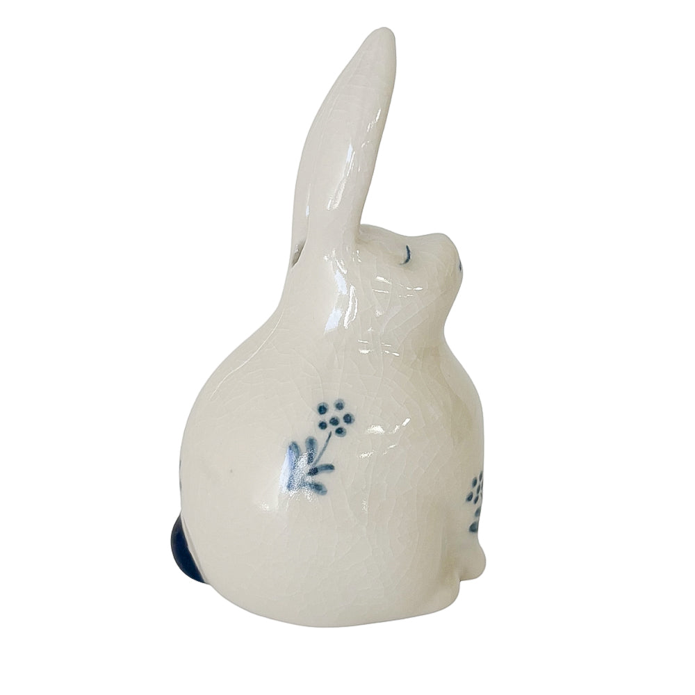 Nippon Kodo PORCELAIN INCENSE BURNER - Rabbit (White Finish)