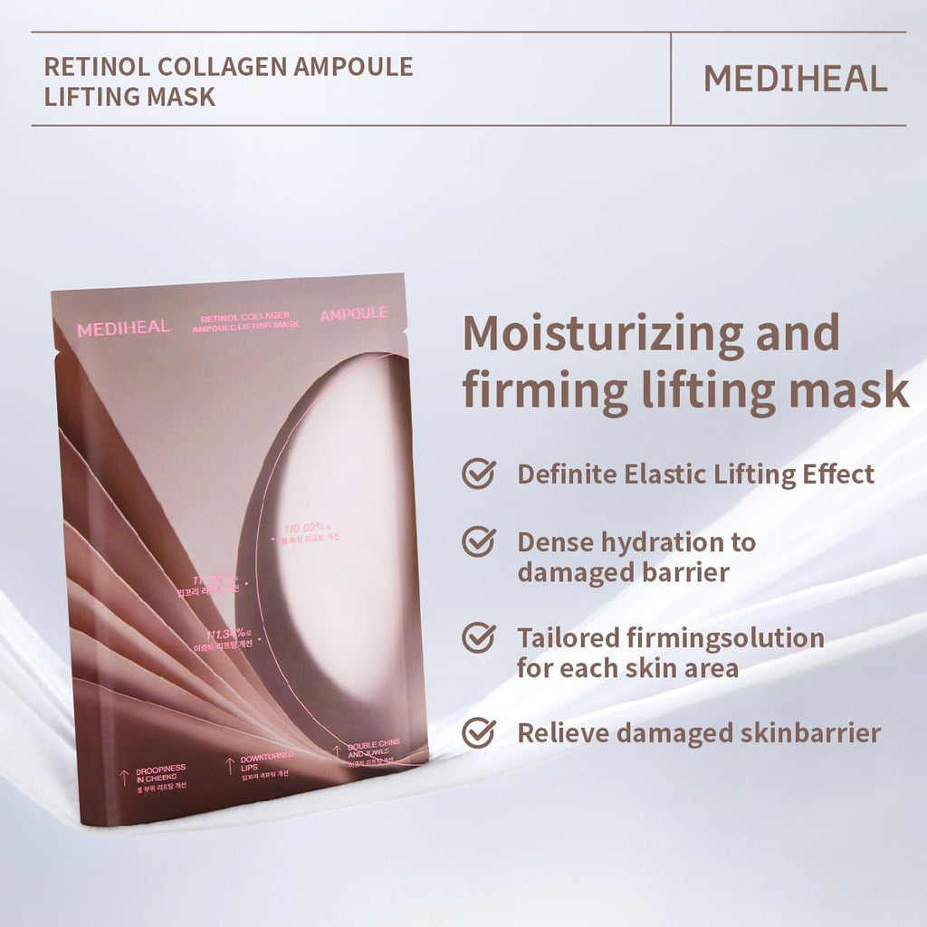 Mediheal Retinol Collagen Ampoule Lifting Mask - view 4
