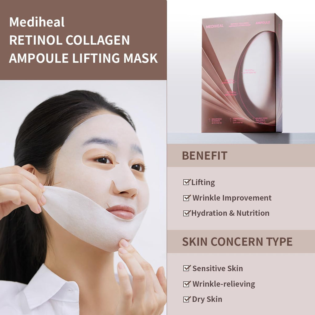 Mediheal Retinol Collagen Ampoule Lifting Mask - view 5