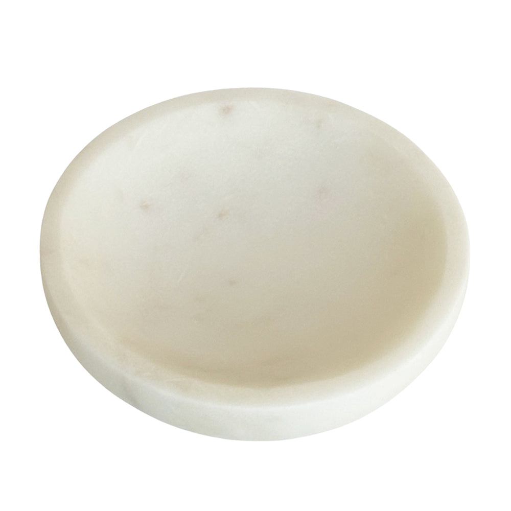 Nippon Kodo Round White Marble Bowl
