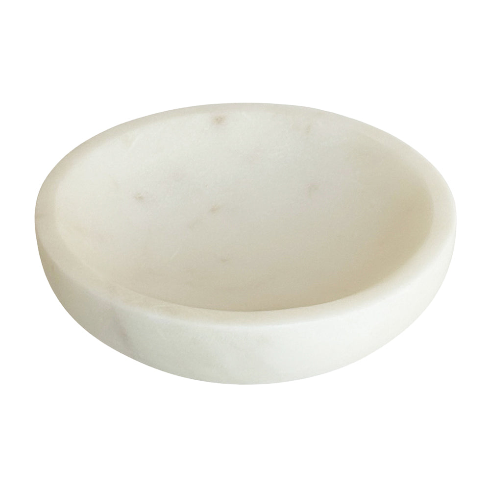 Nippon Kodo Round White Marble Bowl