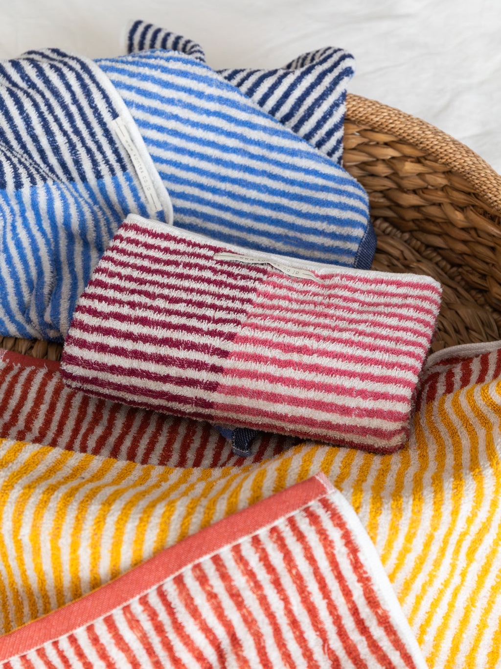 Rikumo Hemp Stripe Towel