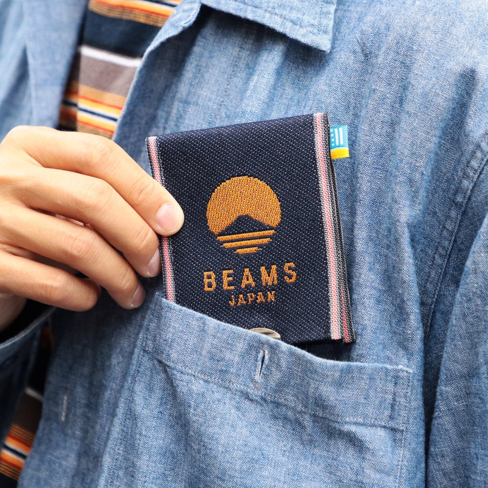 BEAMS JAPAN Takata x BEAMS Japan Denim Logo Coin Purse