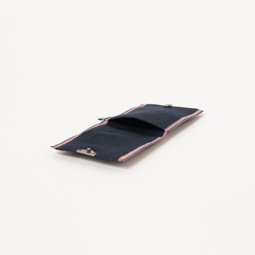 BEAMS JAPAN Takata x BEAMS Japan Denim Logo Coin Purse