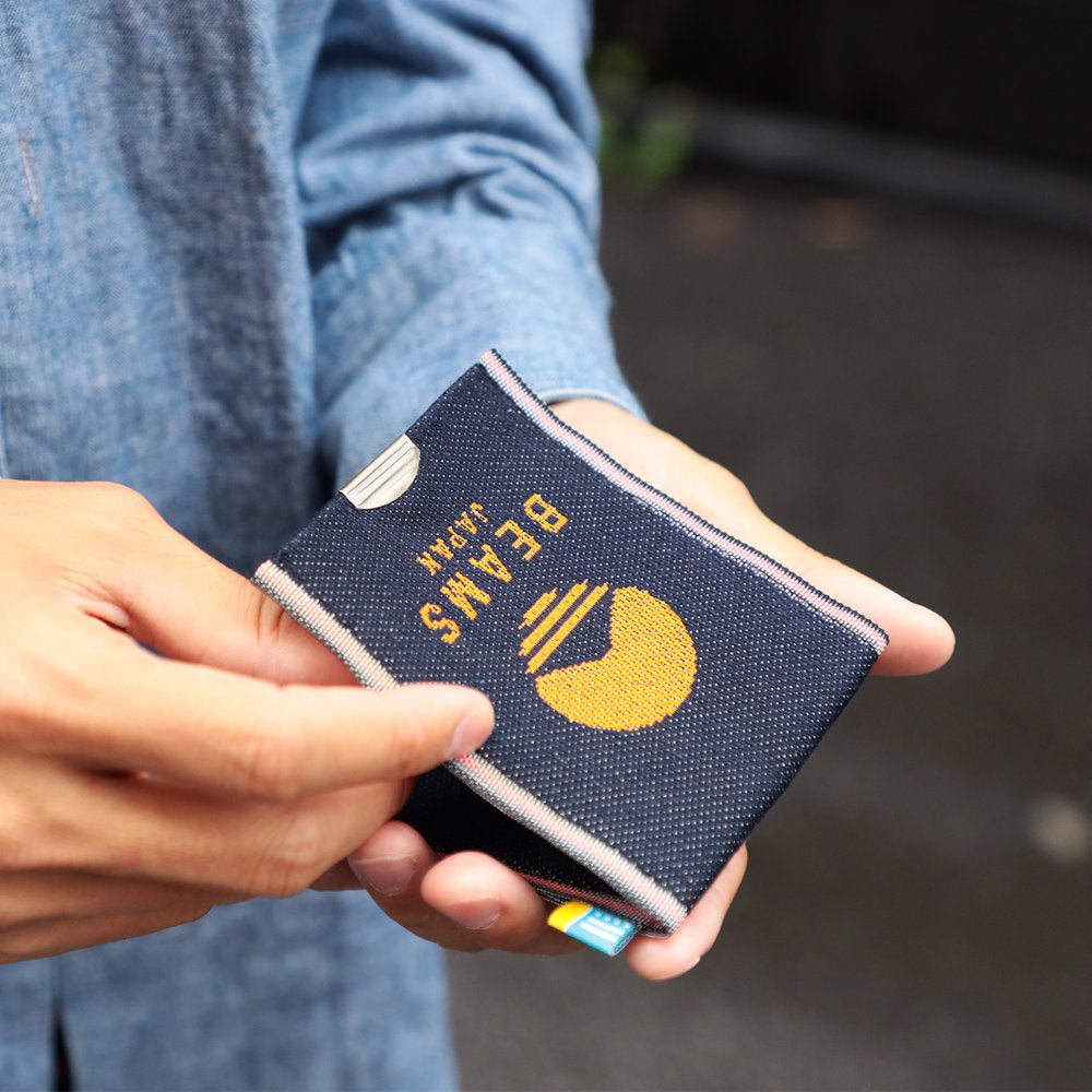BEAMS JAPAN Takata x BEAMS Japan Denim Logo Coin Purse