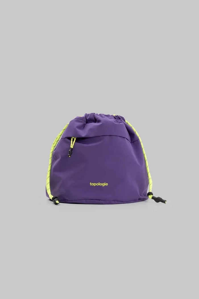 Topologie Reversible Bucket Bag / Electric Purple Neon Yellow Tech Sateen