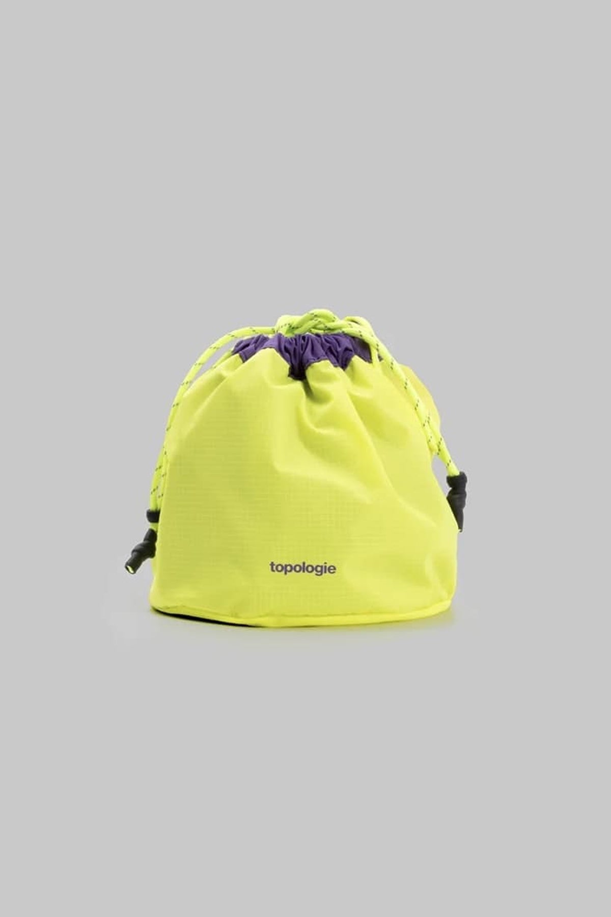 Topologie Reversible Bucket Bag / Electric Purple Neon Yellow Tech Sateen