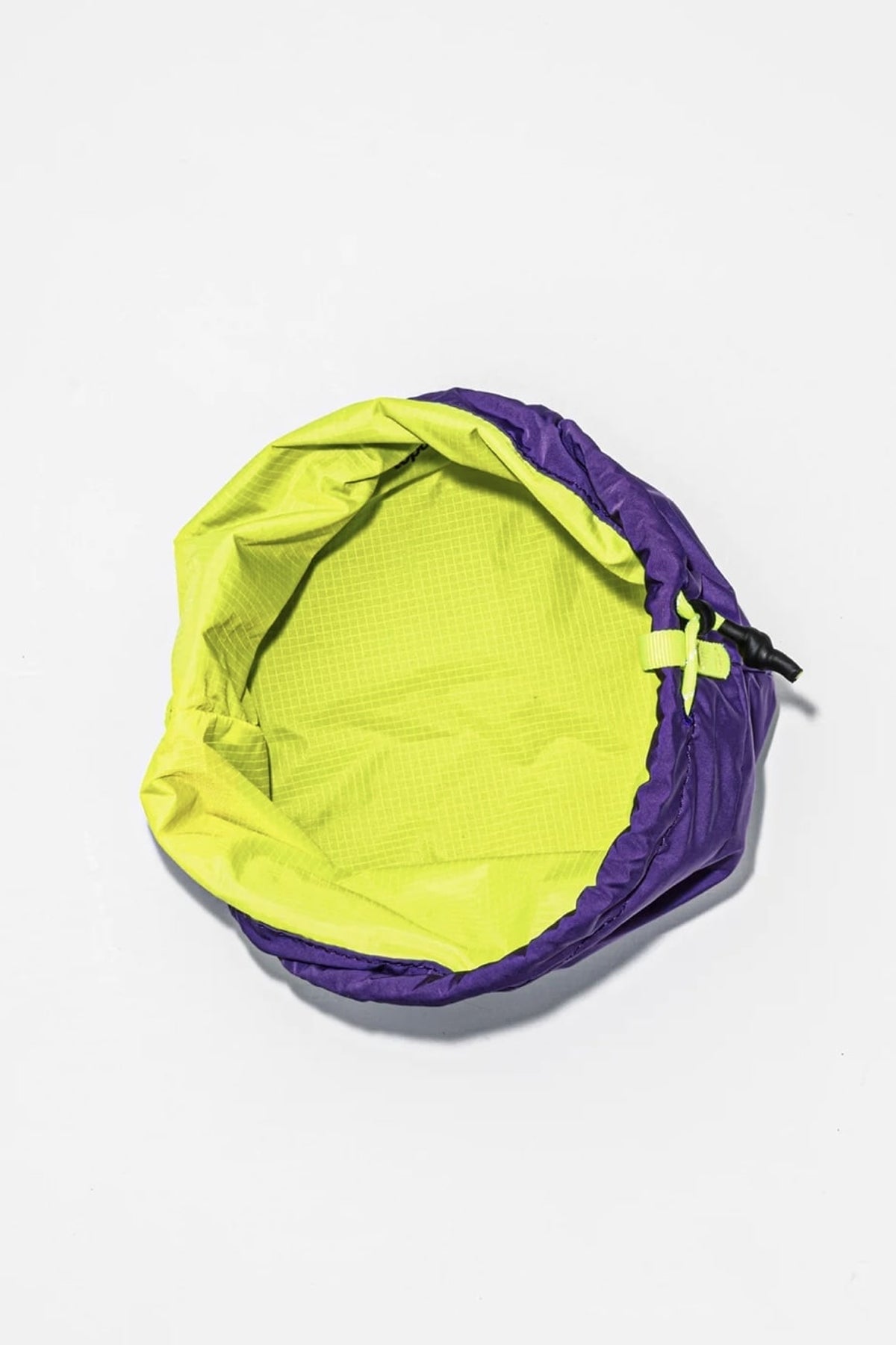 Topologie Reversible Bucket Bag / Electric Purple Neon Yellow Tech Sateen