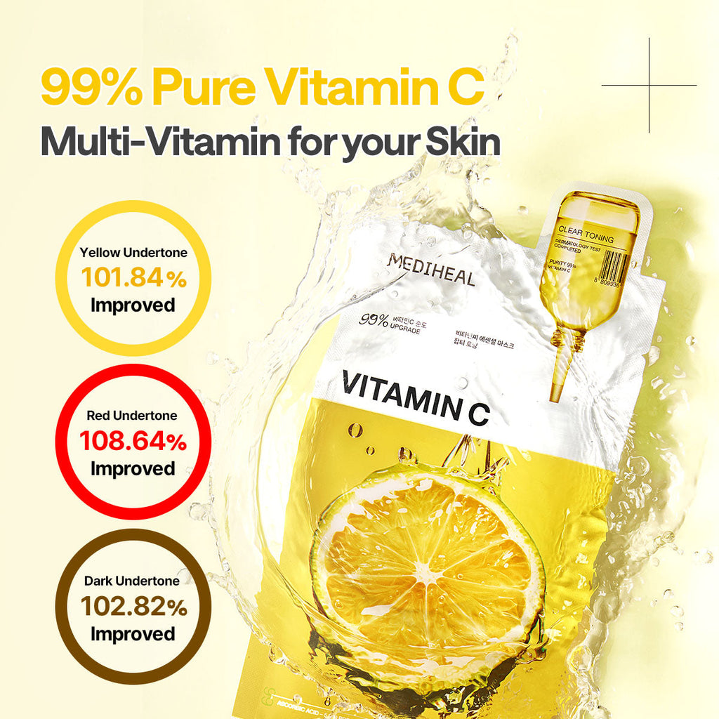 Mediheal Vitamin C Essential Mask Clear Toning - view 6