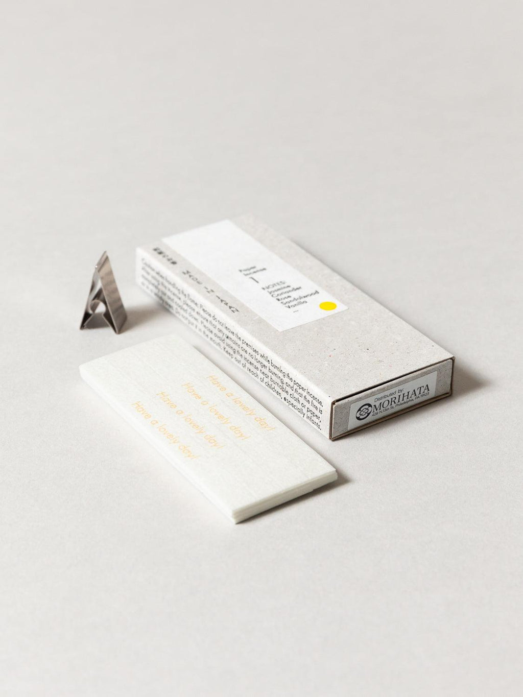 Rikumo Washi Paper Incense Strips