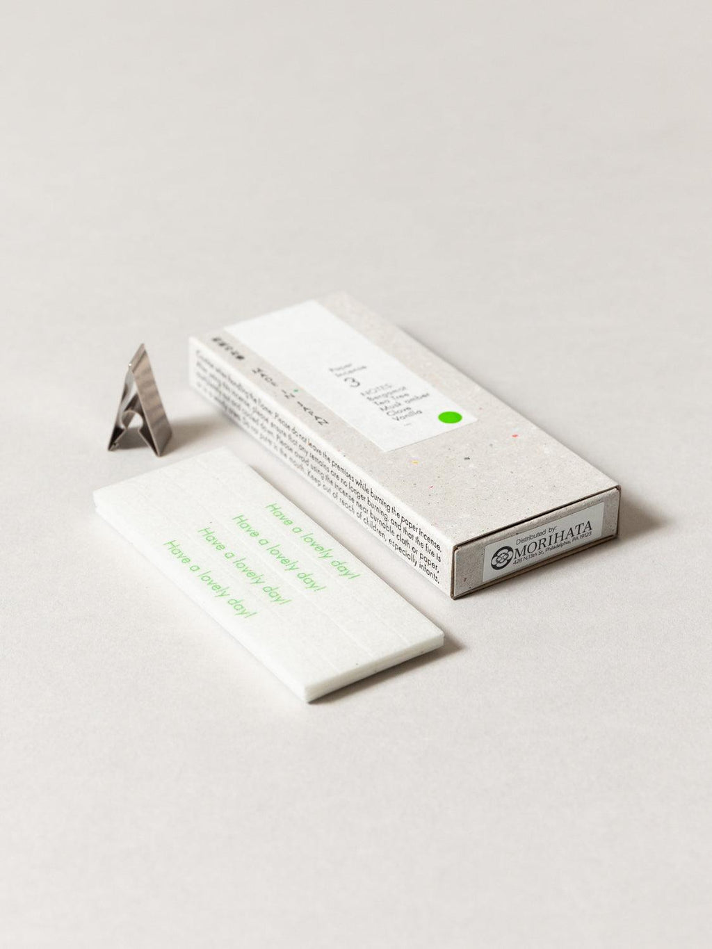 Rikumo Washi Paper Incense Strips