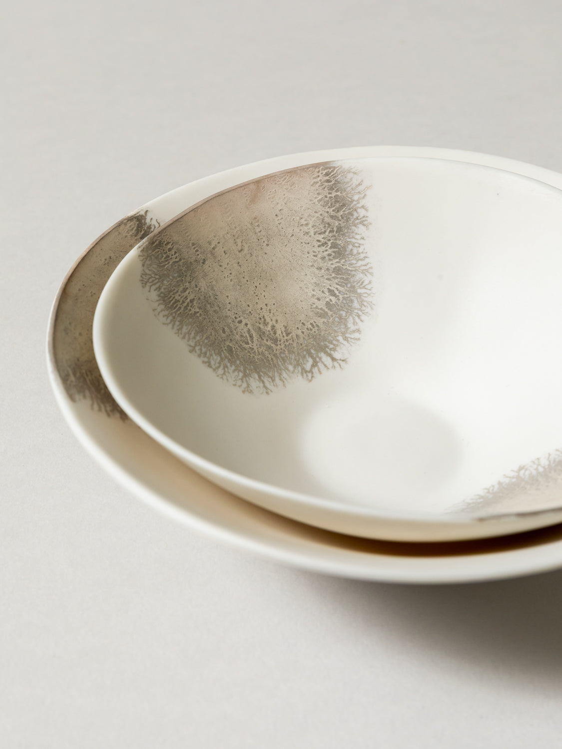 Rikumo Silver Frost Bowl