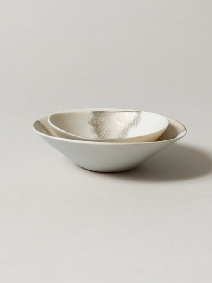Rikumo Silver Frost Bowl
