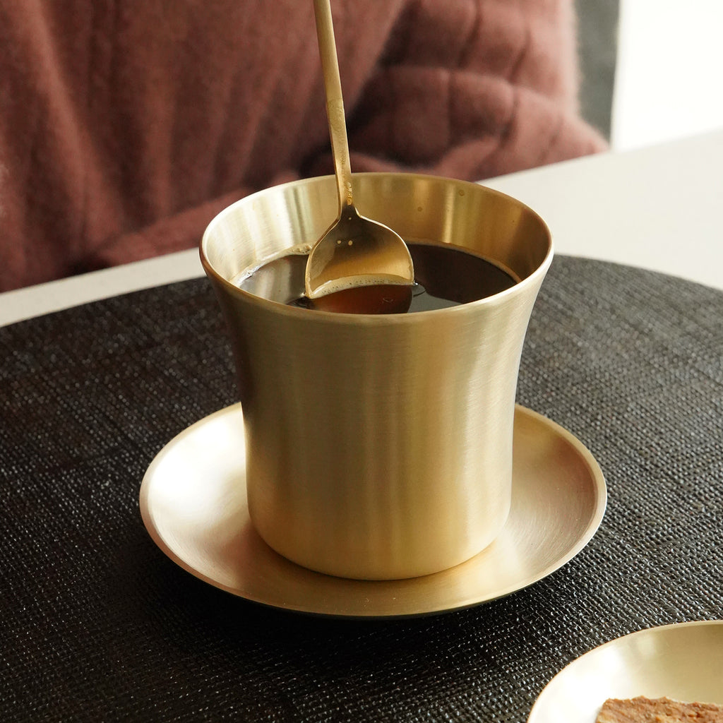 Notdam Bangjja Brass Curved Water Cup - view 2