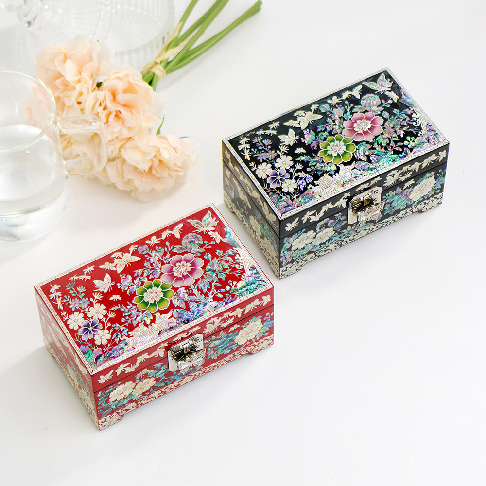 Najeon Mother-of-Pearl Jewelry Box - Butterfly 15cm - view 3