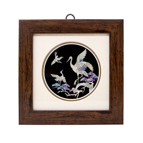 Najeon Mother-of-Pearl Mother-of-Pearl Frame - Crane & Pine (II) - view 6