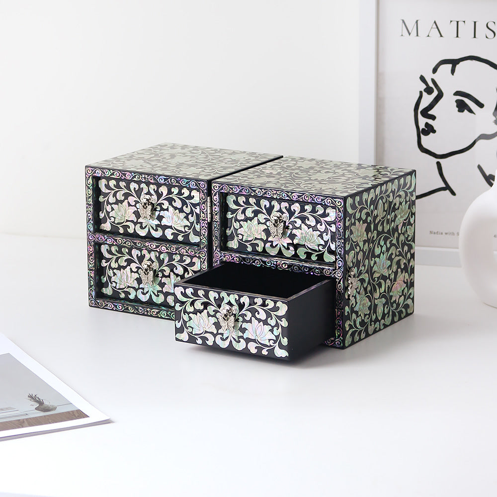 Najeon Mother-of-Pearl Twin - Lid Box - Peony (XL) - view 6