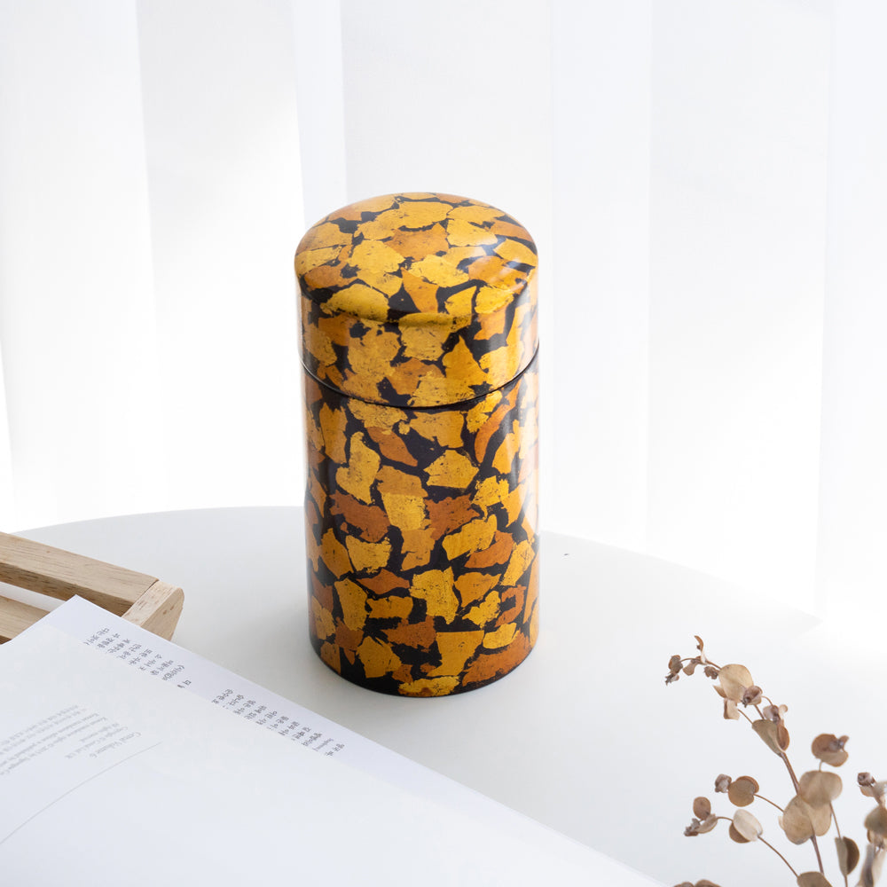Insadong Craft Korean Decorative Object - Gold Mountain Box - view 4