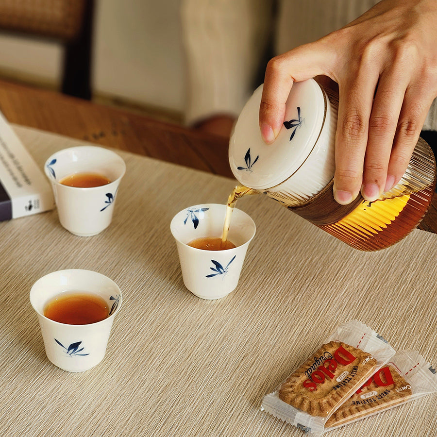 KOHGANE Korean Tea Ceremony Portable Set - Tea Ritual Object - view 4