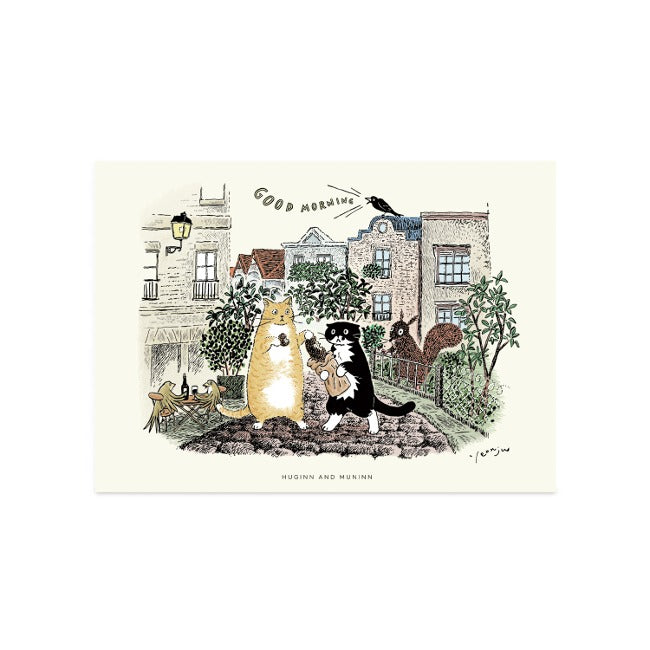 Inside Object Living — 드로잉카드-good morning