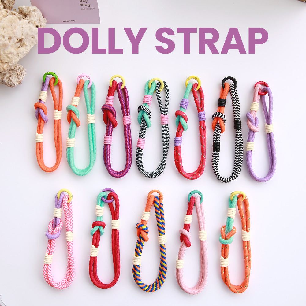 Dolly Tie Korean Rope Strap Keyring - Type C