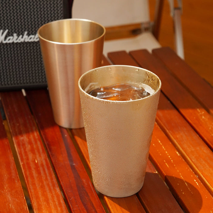 Bangjja Brass Tall Beer Cup