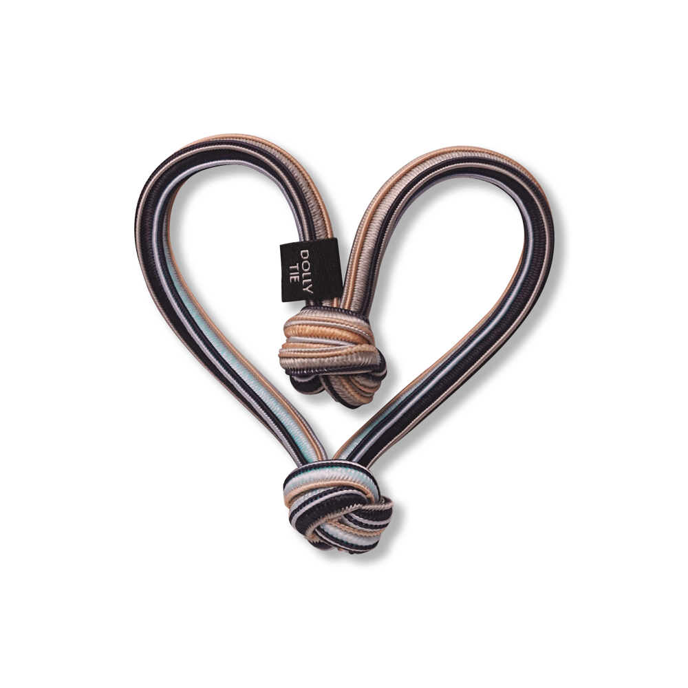 Dolly Tie Korean Hair Accessory - Handmade Seoul Design No.14 - view 4