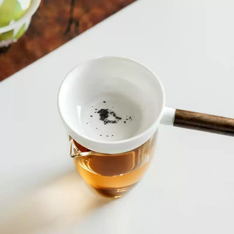 KOHGANE Korean Strainer Ceramic - Tea Ritual Object - view 3