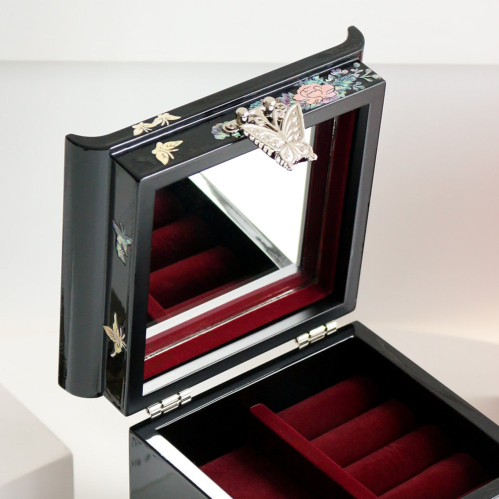 Najeon Mother-of-Pearl Jewelry Box - Crane 25cm - view 6