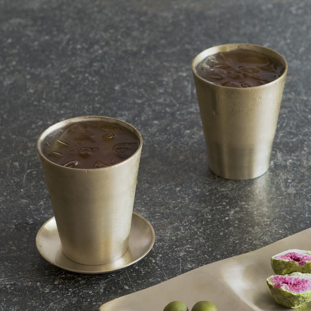 Notdam Bangjja Brass Beer Cup Set of 2 - view 3