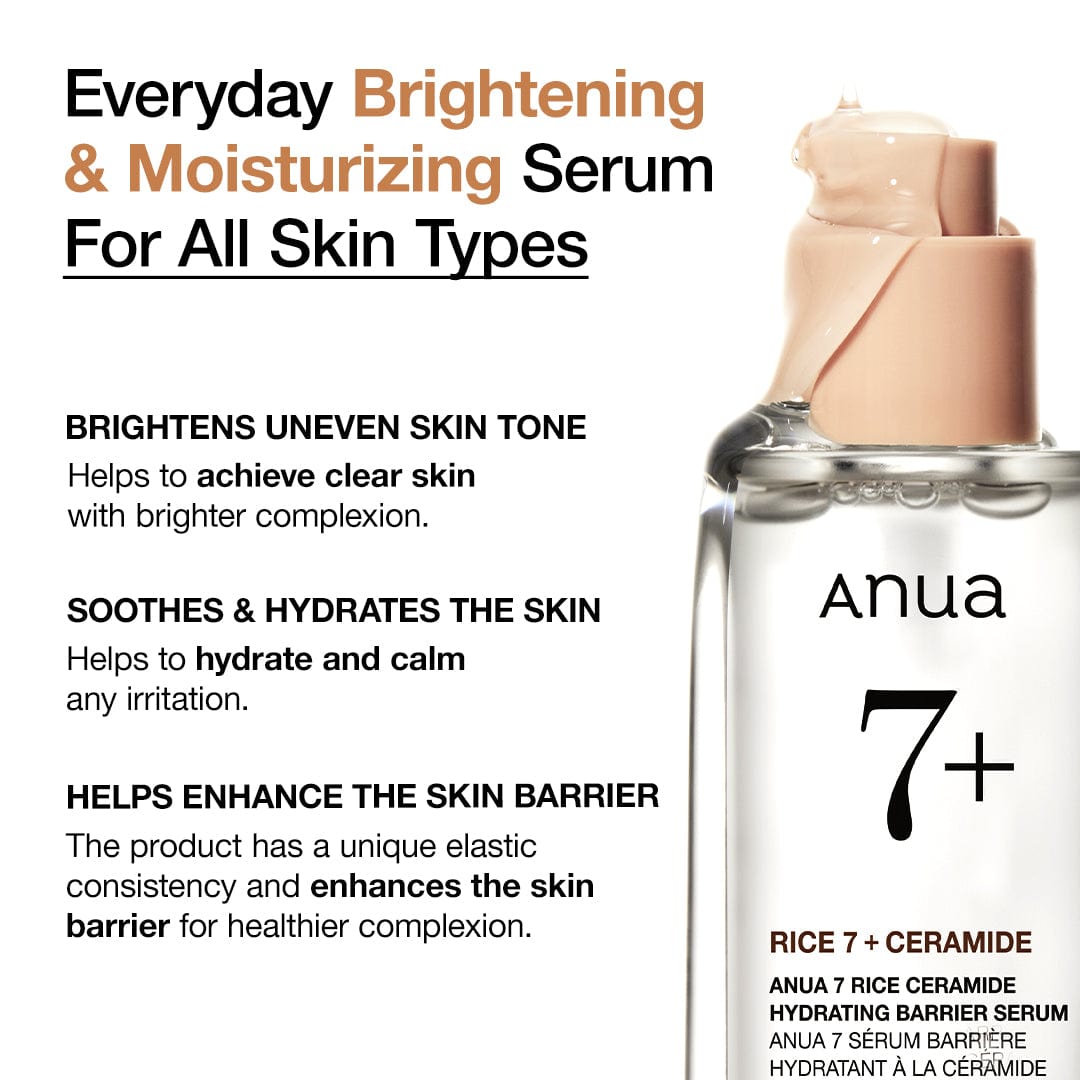 Anua Rice Ceramide 7 Hydrating Barrier Serum - view 5