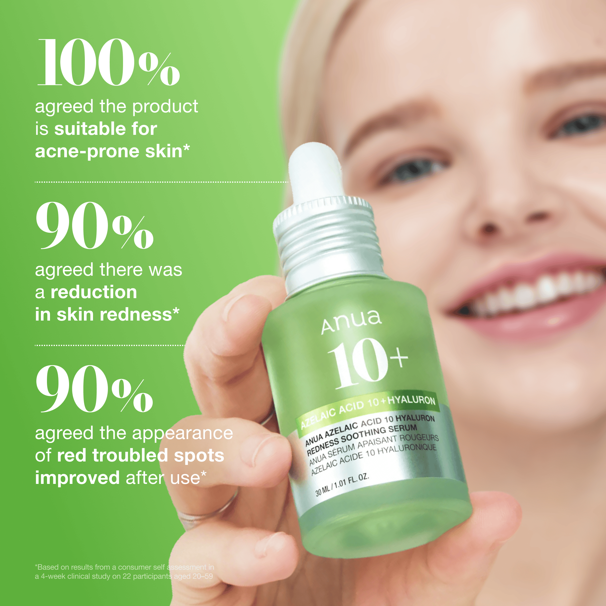 Anua Azelaic Acid 10 Hyaluron Redness Soothing Serum - view 6