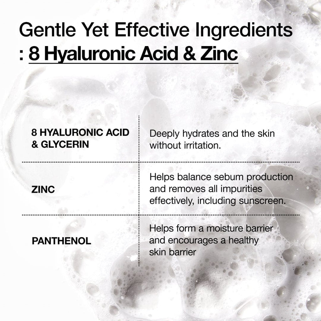 Anua 8 Hyaluronic Acid Hydrating Gentle Foaming Cleanser - view 4