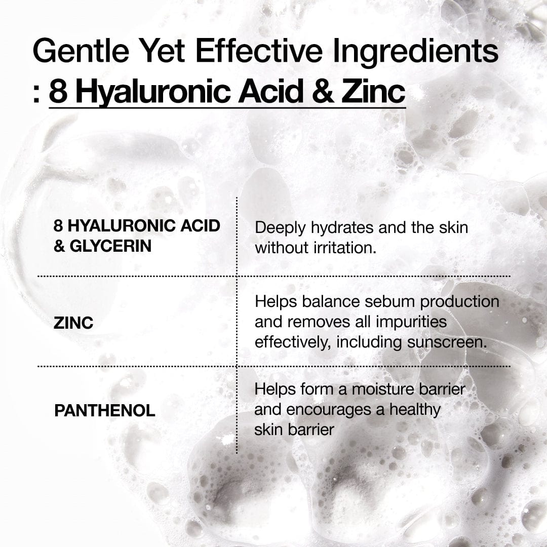 Anua 8 Hyaluronic Acid Hydrating Gentle Foaming Cleanser - view 4