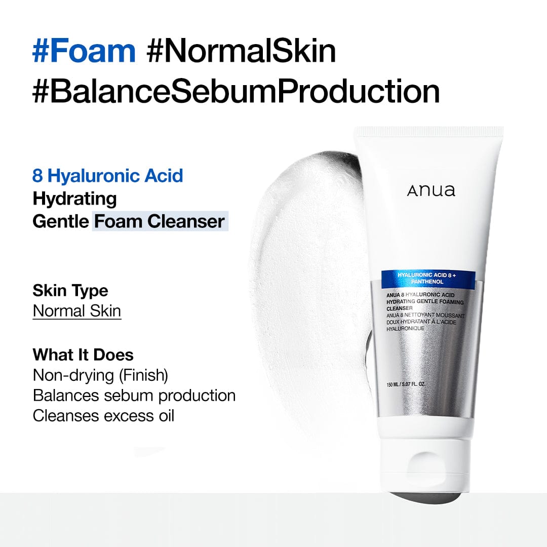 Anua 8 Hyaluronic Acid Moisturizing Gentle Gel Cleanser - view 6