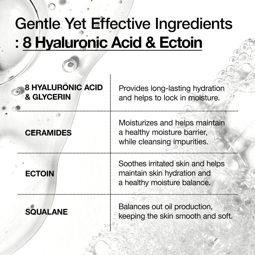 Anua 8 Hyaluronic Acid Moisturizing Gentle Gel Cleanser - view 4