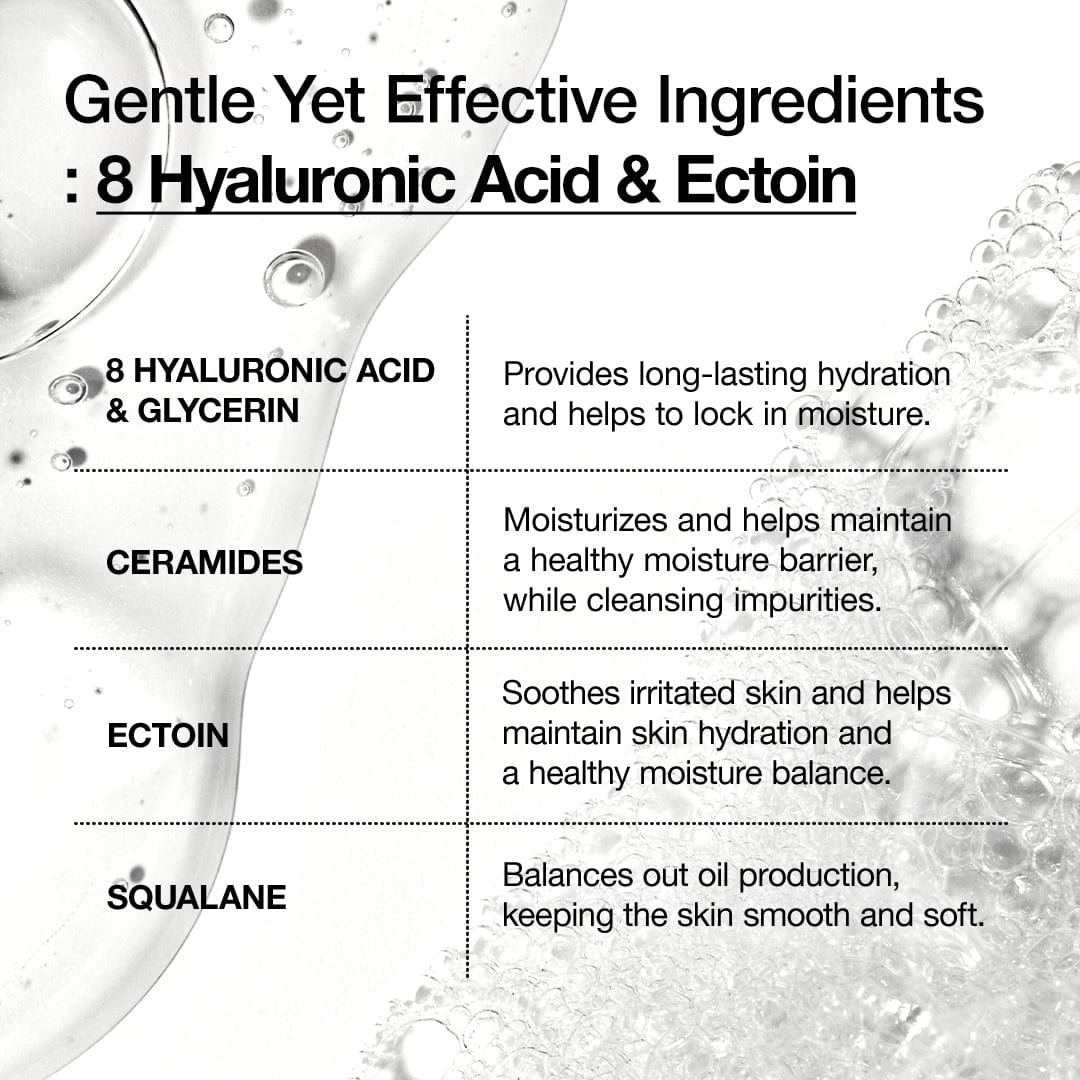Anua 8 Hyaluronic Acid Moisturizing Gentle Gel Cleanser - view 4