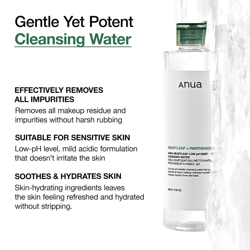 Anua Heartleaf Low pH Deep Cleansing Water - view 3
