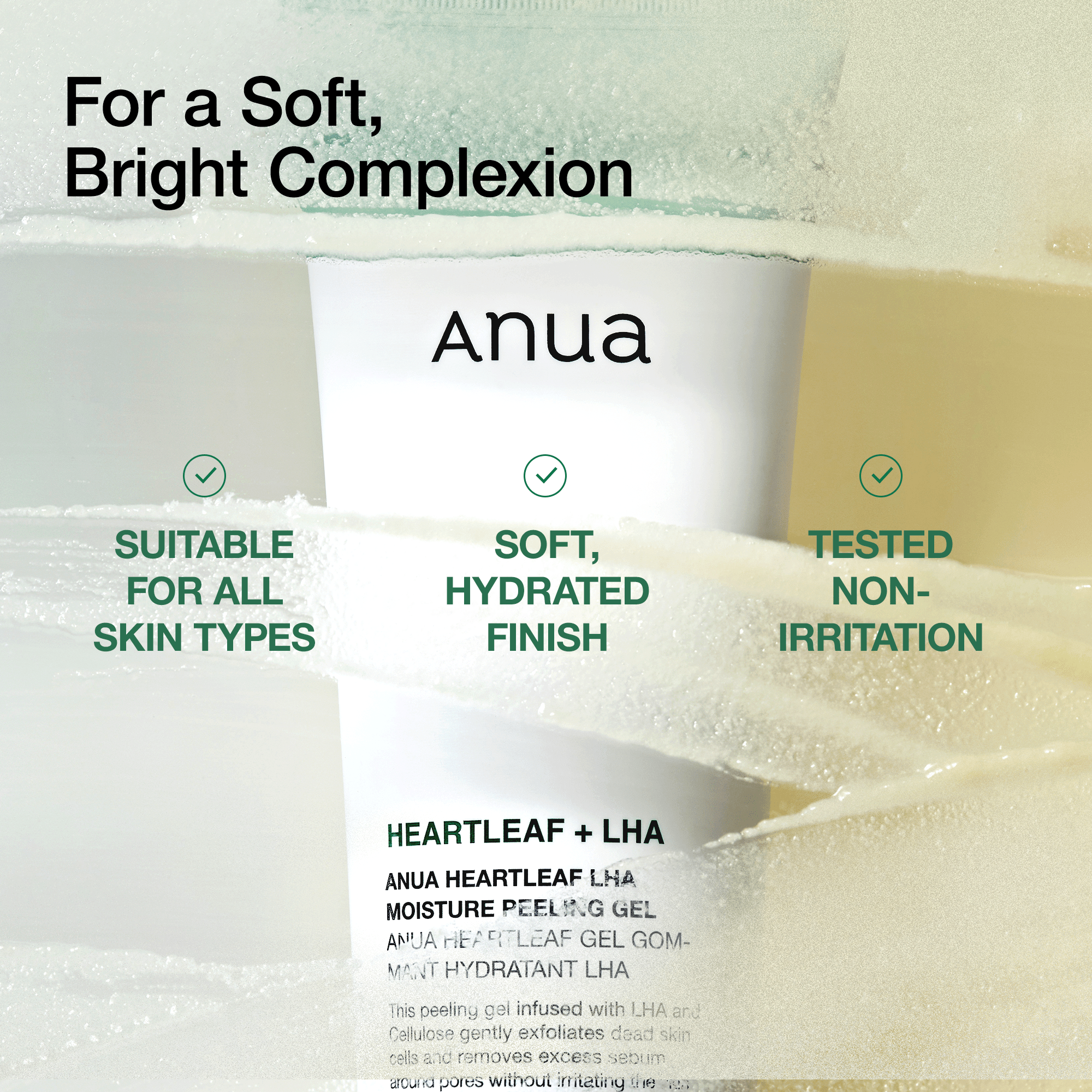 Anua Heartleaf LHA Moisture Peeling Gel - view 4