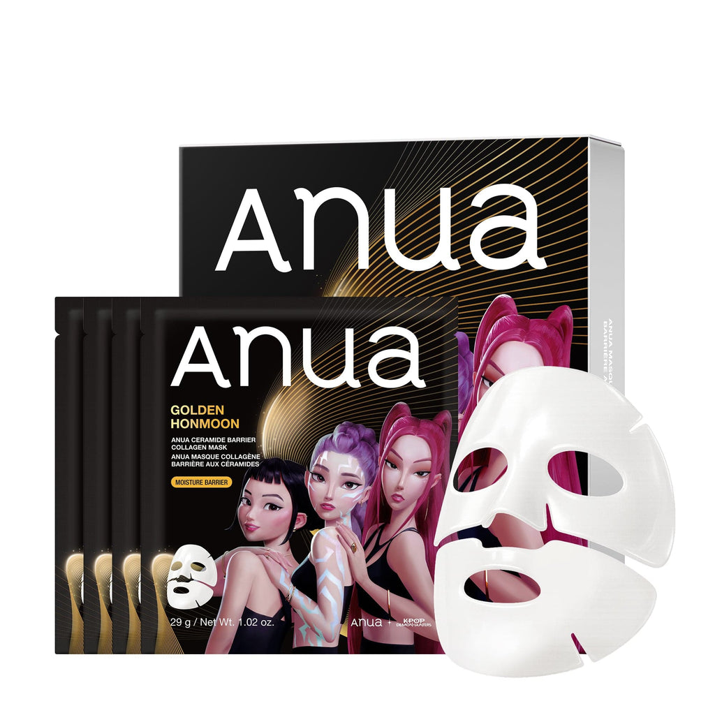 Anua Golden Honmoon Barrier Collagen Mask 4ea