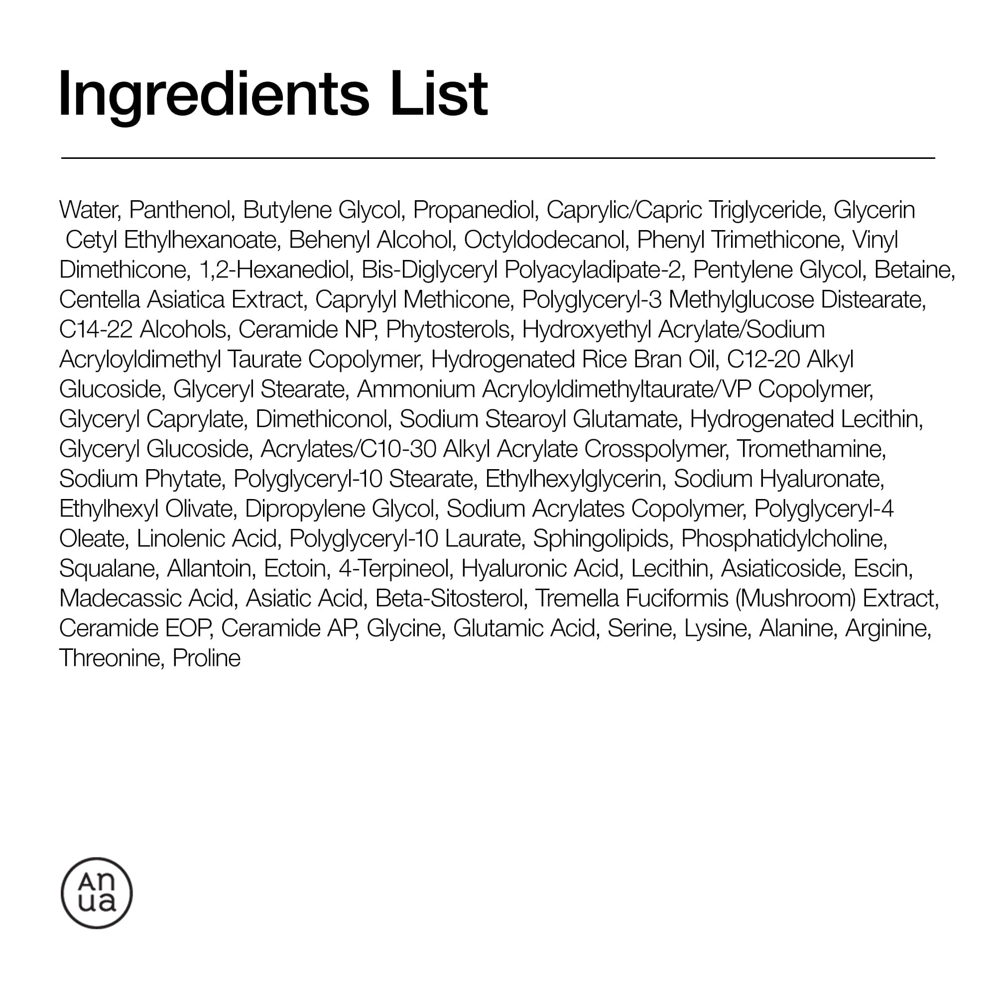 Anua 3 Ceramide Panthenol Moisture Barrier Cream - view 6