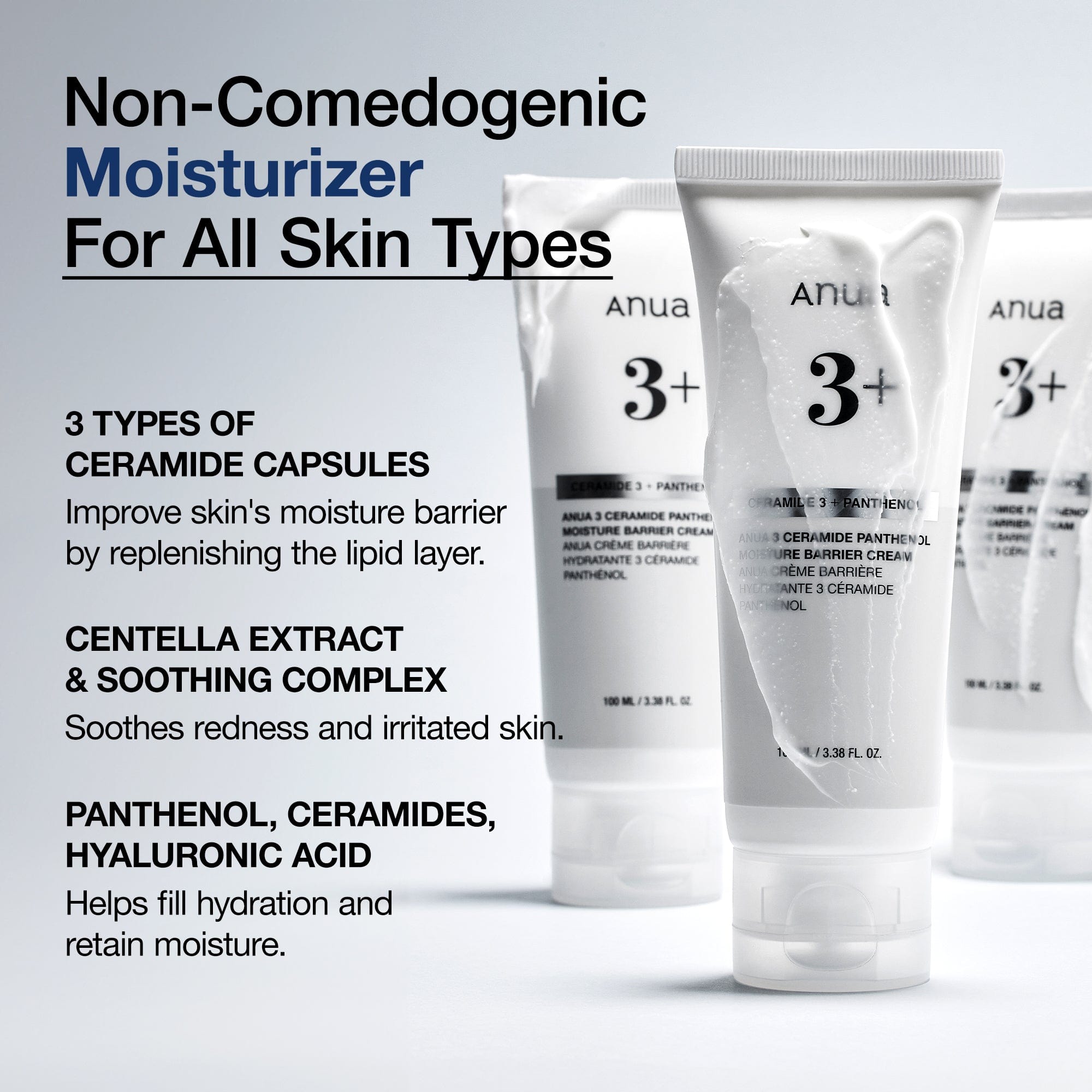 Anua 3 Ceramide Panthenol Moisture Barrier Cream - view 5