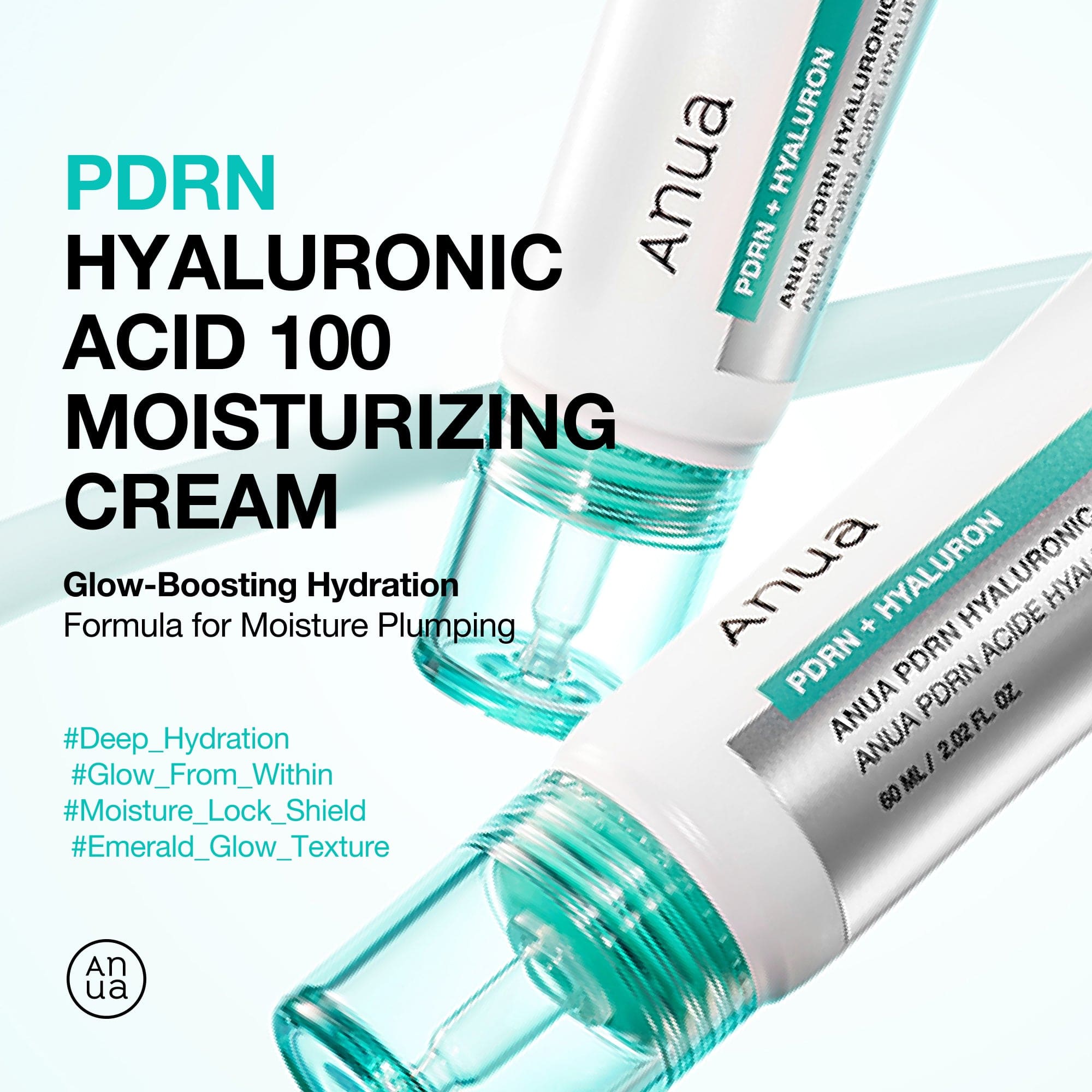 Anua PDRN Hyaluronic Acid 100 Moisturizing Cream - view 2