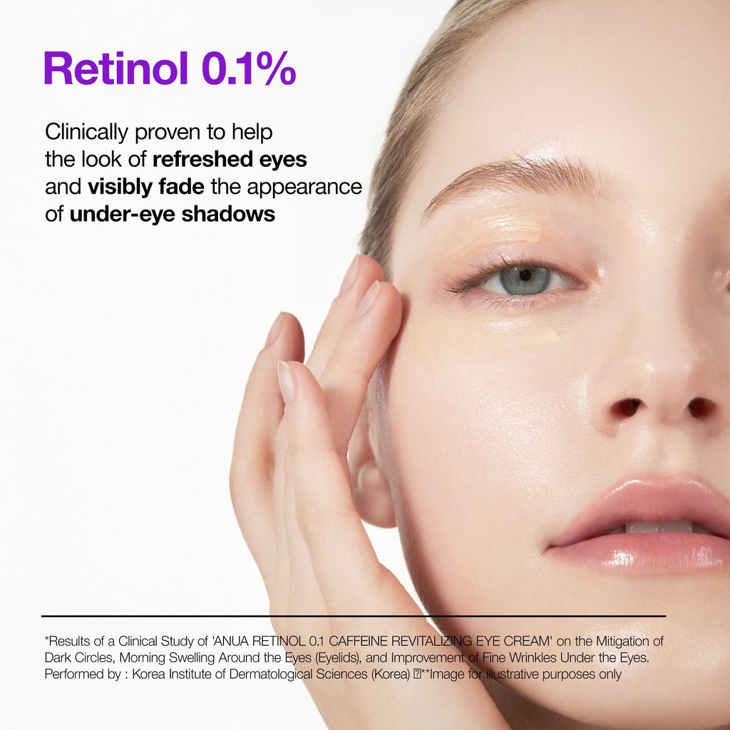 Anua Retinol 0.1 Caffeine Revitalizing Eye Cream - view 5