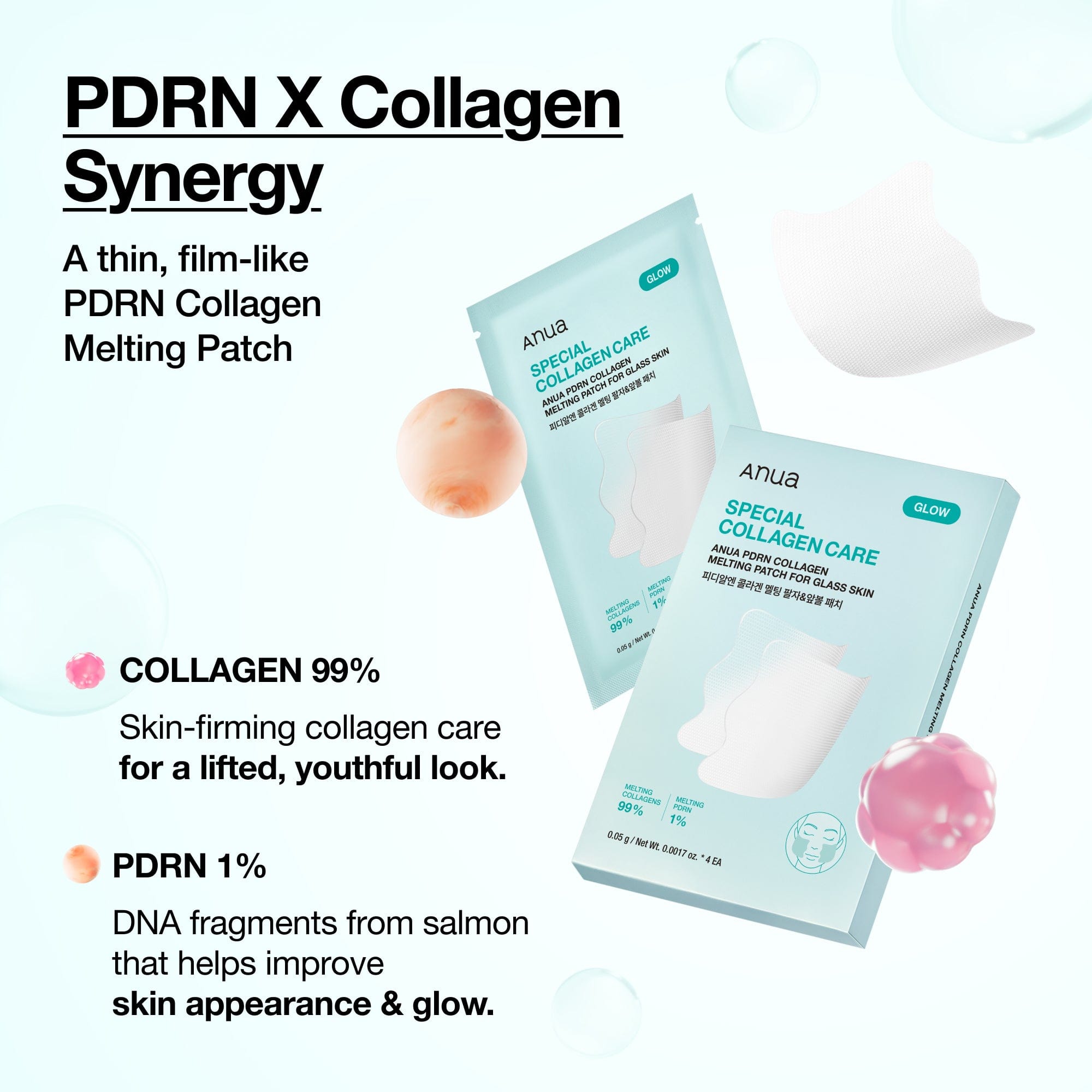 Anua PDRN Collagen Melting Patch For Glass Skin 4ea - view 6