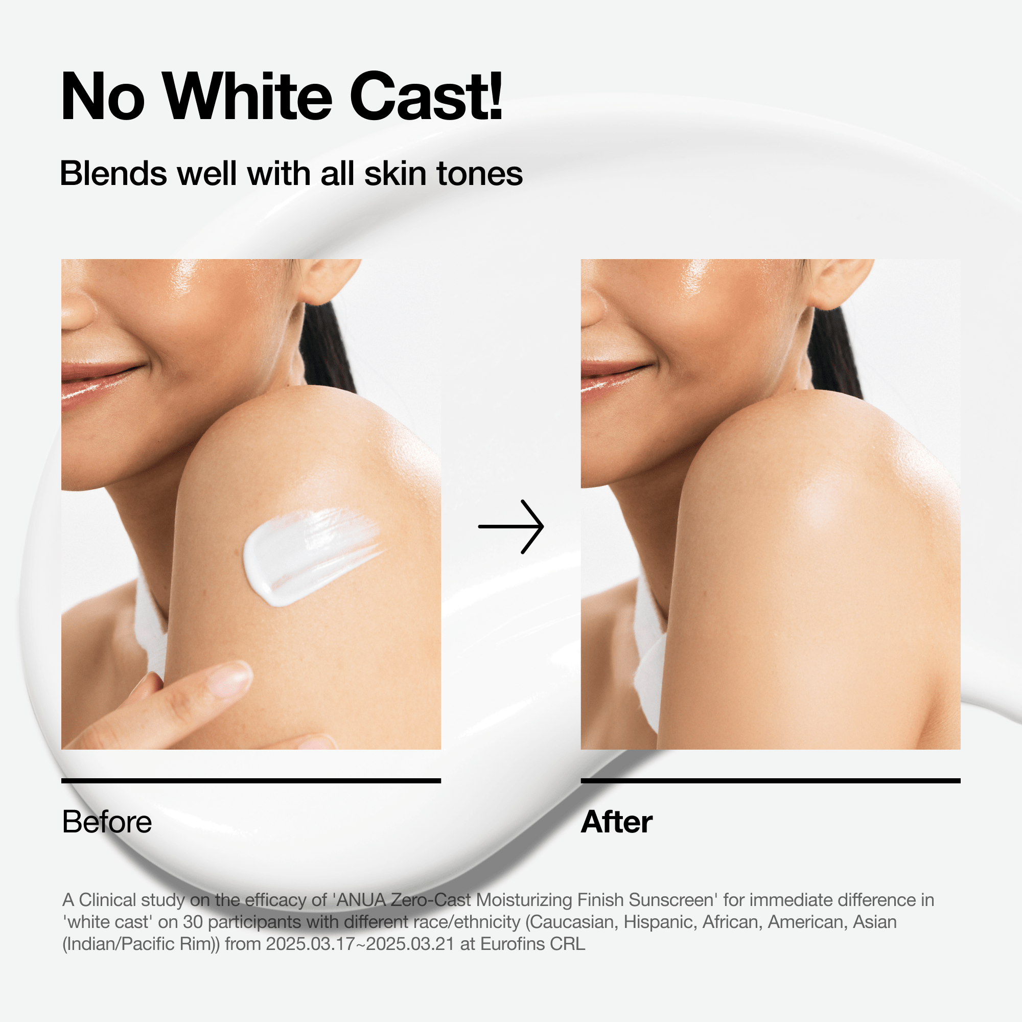 Anua Zero-cast Moisturizing Finish Sunscreen - view 5