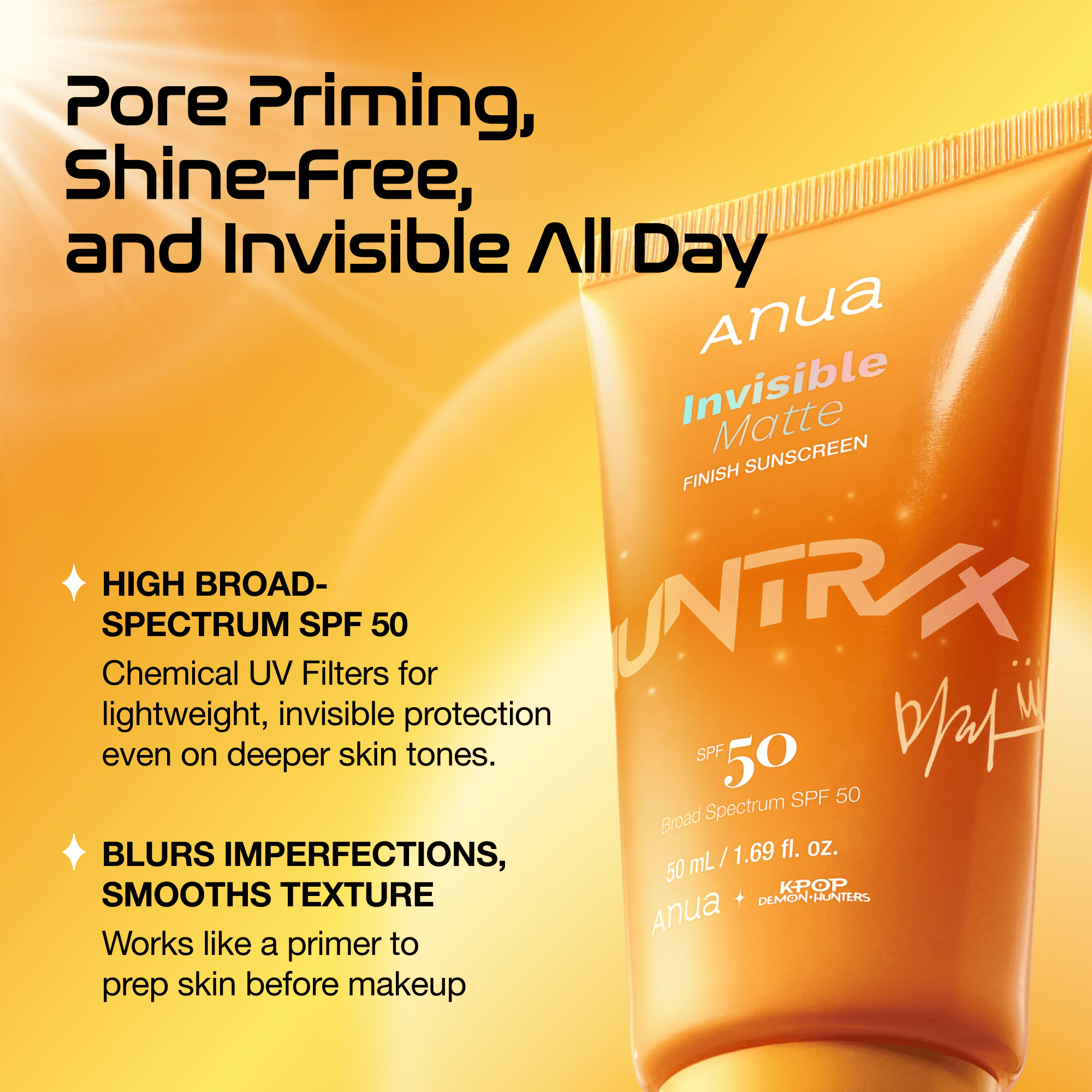 Anua Invisible Matte Finish Sunscreen - view 3